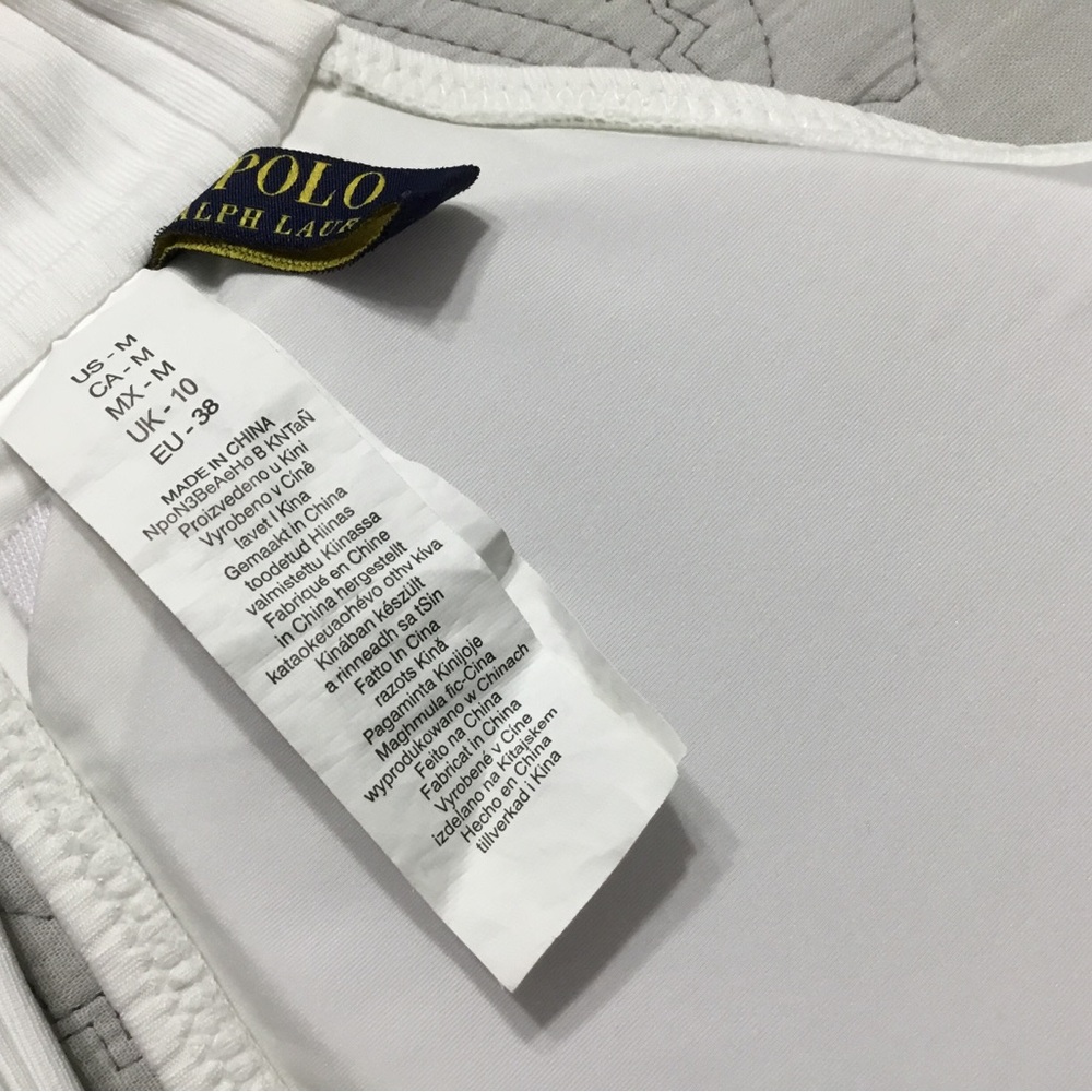 Polo Ralph Lauren Ribbed Bikini Top M - Picture 5 of 6